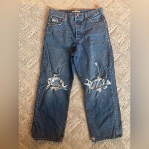 Women’s Levi’s Ribcage Straight Ankle Jeans